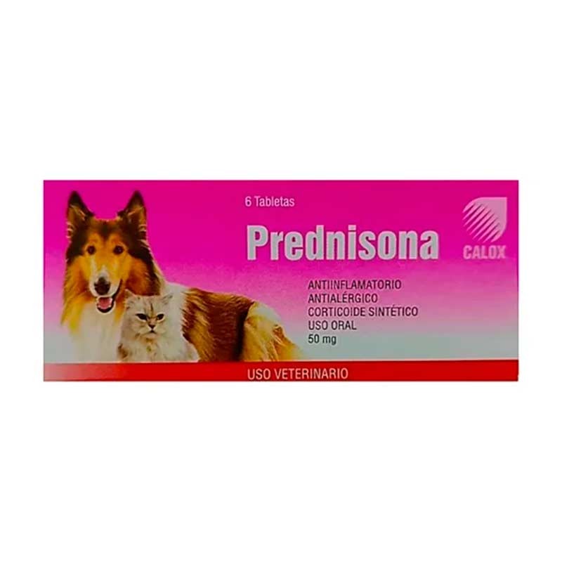 PREDNISONA CALOX 50M G X 10 TAB