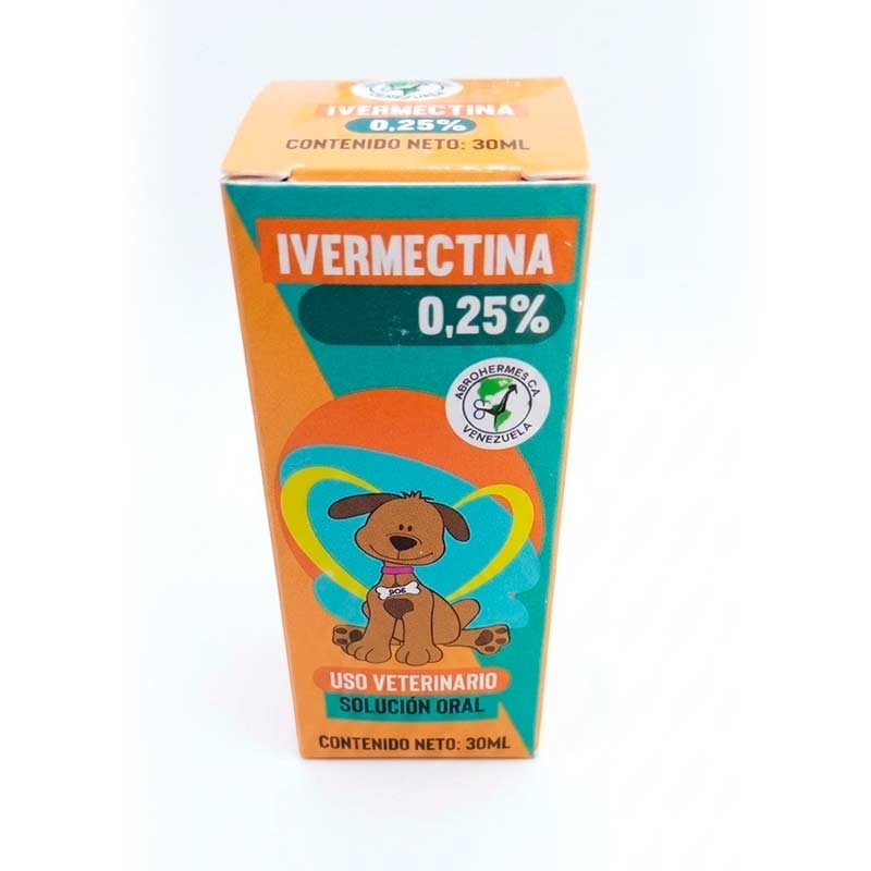 IVERMECTINA ORAL 0.25% 30ML